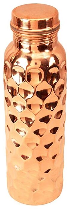

PLAYNET Copper Brown Water Bottle ( 900 ml Set of 1 )