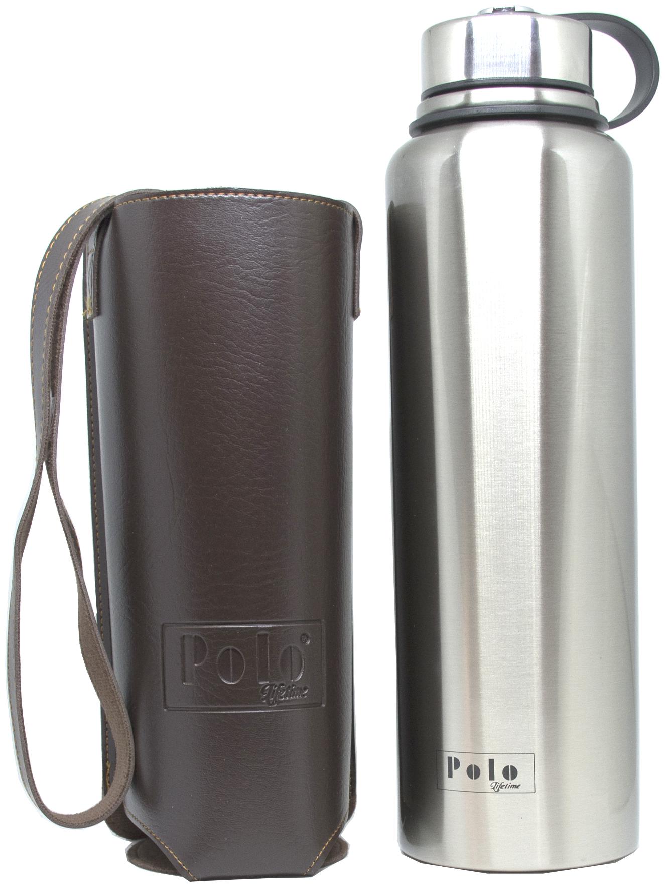 

Polo Lifetime Stainless Steel Silver Water Bottle ( 1500 ml Set of 1 )