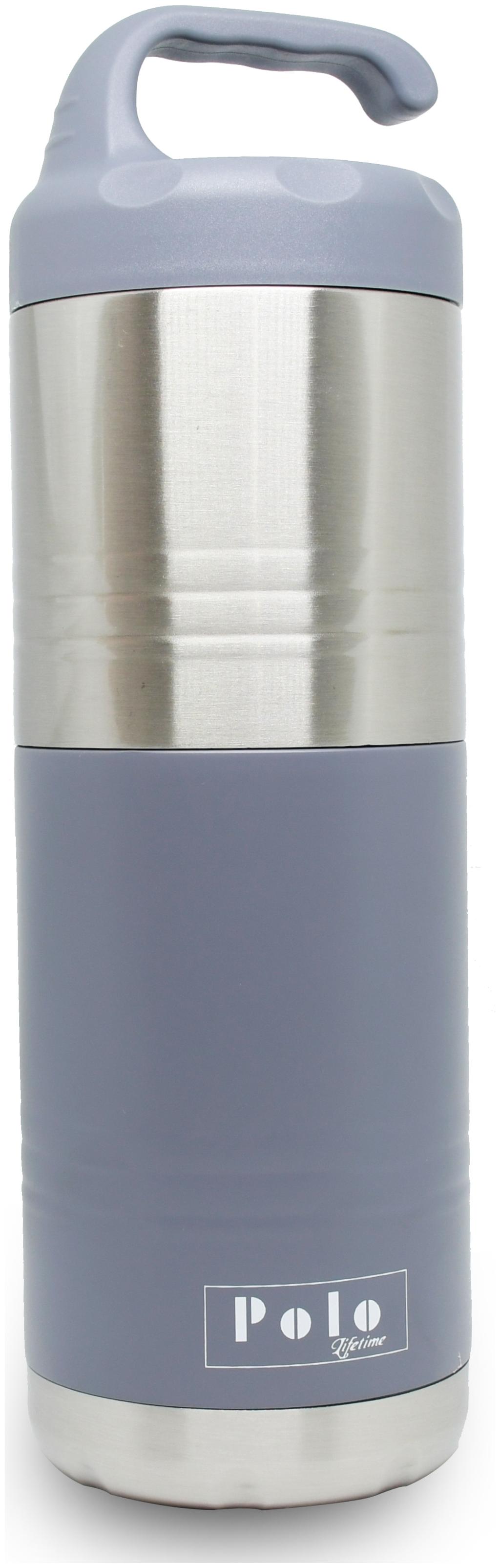 

Polo Lifetime Grey Thermosteel flask ( 600 ml Set of 1 )