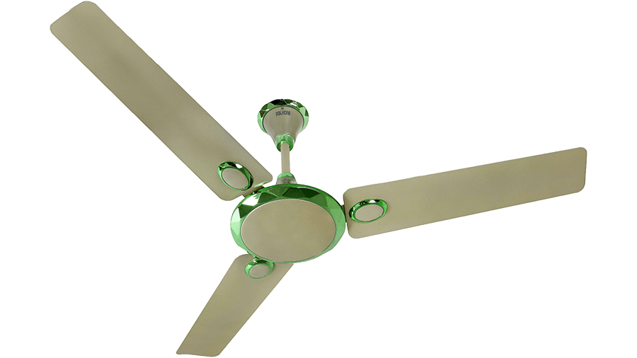 

Polycab Crystal 1200mm Ceiling Fan (Pearl Jade)