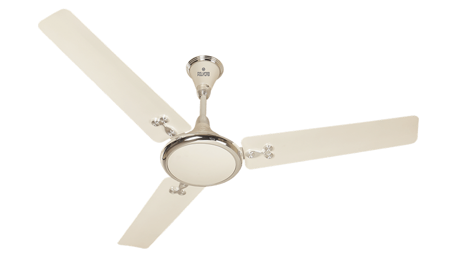 

Polycab Indian Glory 1200mm Ceiling Fan (Pearl White)
