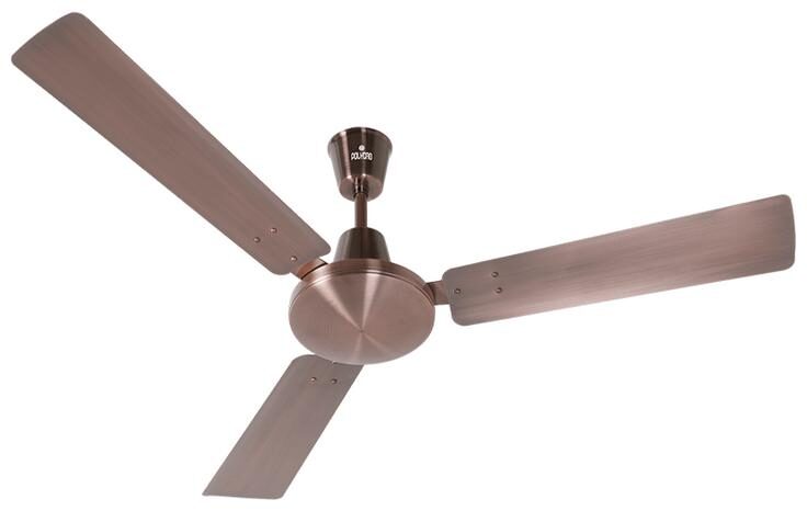

Polycab Vital Platinum 1200mm High Speed Decorative Ceiling Fan (Antique Copper)