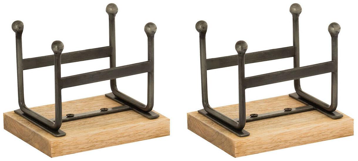 

Pomeroy 615481 S2 Farm Stead Antique Zinc Mango Napkin Holder