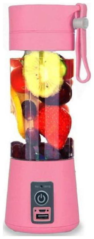 

Portable Blender USB Juicer Cup Juicer Machine -Mini Portable USB Rechargeable Plastic Hand Juicer