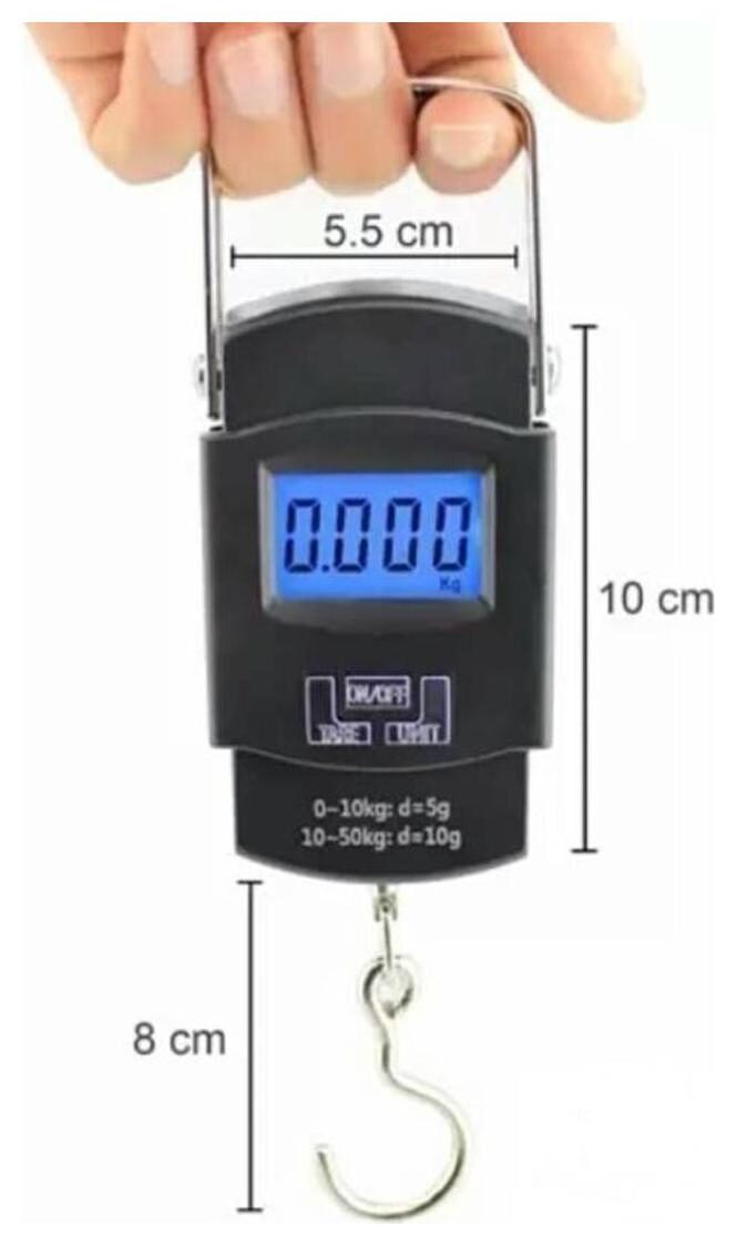 

Portable Digital Electronic Luggage Scale For Upto 50kg