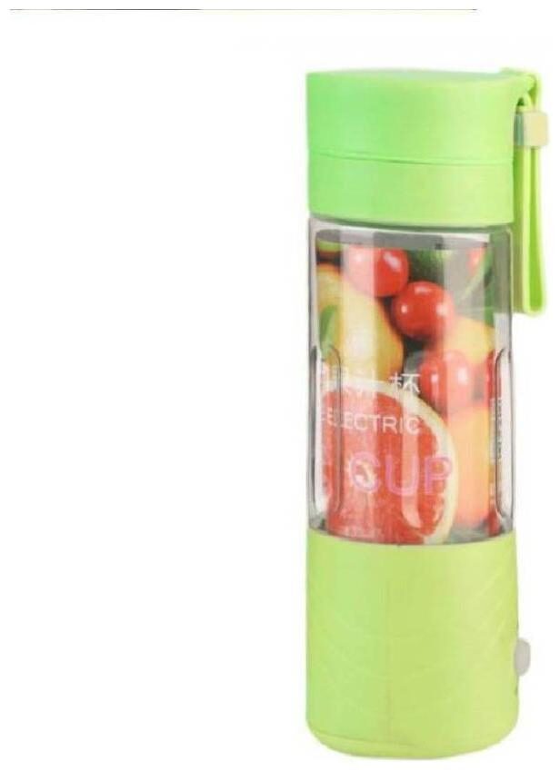 

Portable Rechargeable Electric Water Bottle Juicer Juice Extractor Fruit Vegetable Milk Shake Squeezer Phone Power Bank Crystal Digital