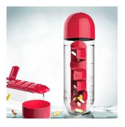 

ARBANO Plastic Assorted Water Bottle ( 600 ml Set of 1 )