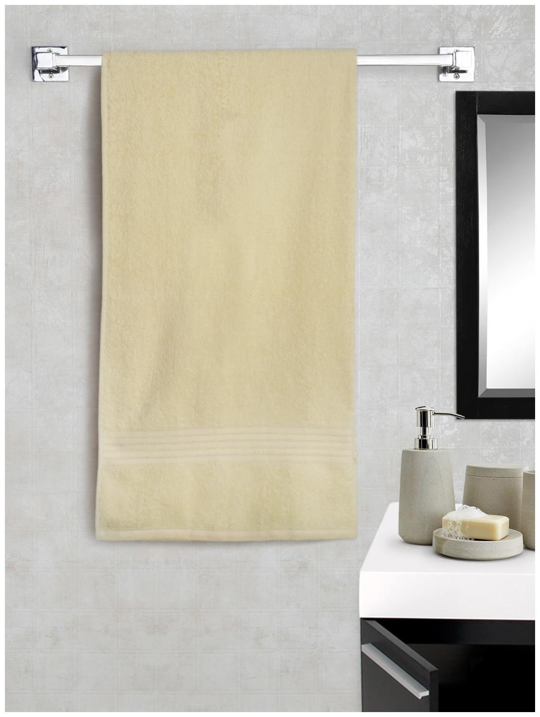 

Portico New York 450 GSM Cotton Bath towel ( 1 piece Off-white )