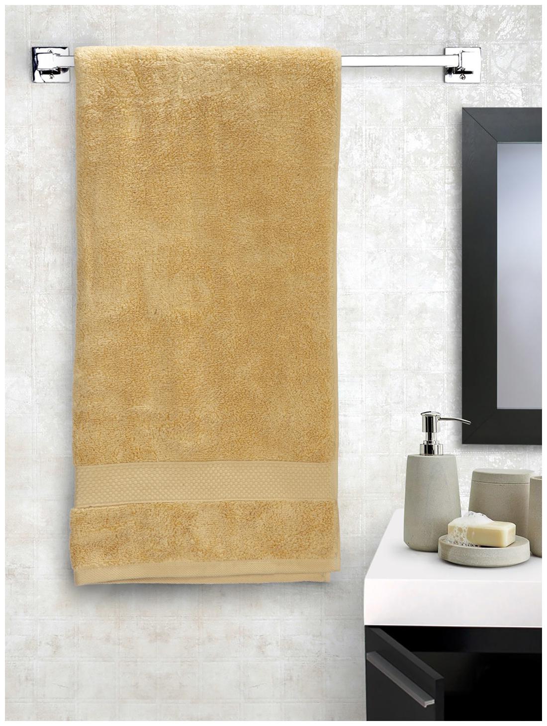 

Portico New York 600 GSM Cotton Bath towel ( 1 piece Brown )
