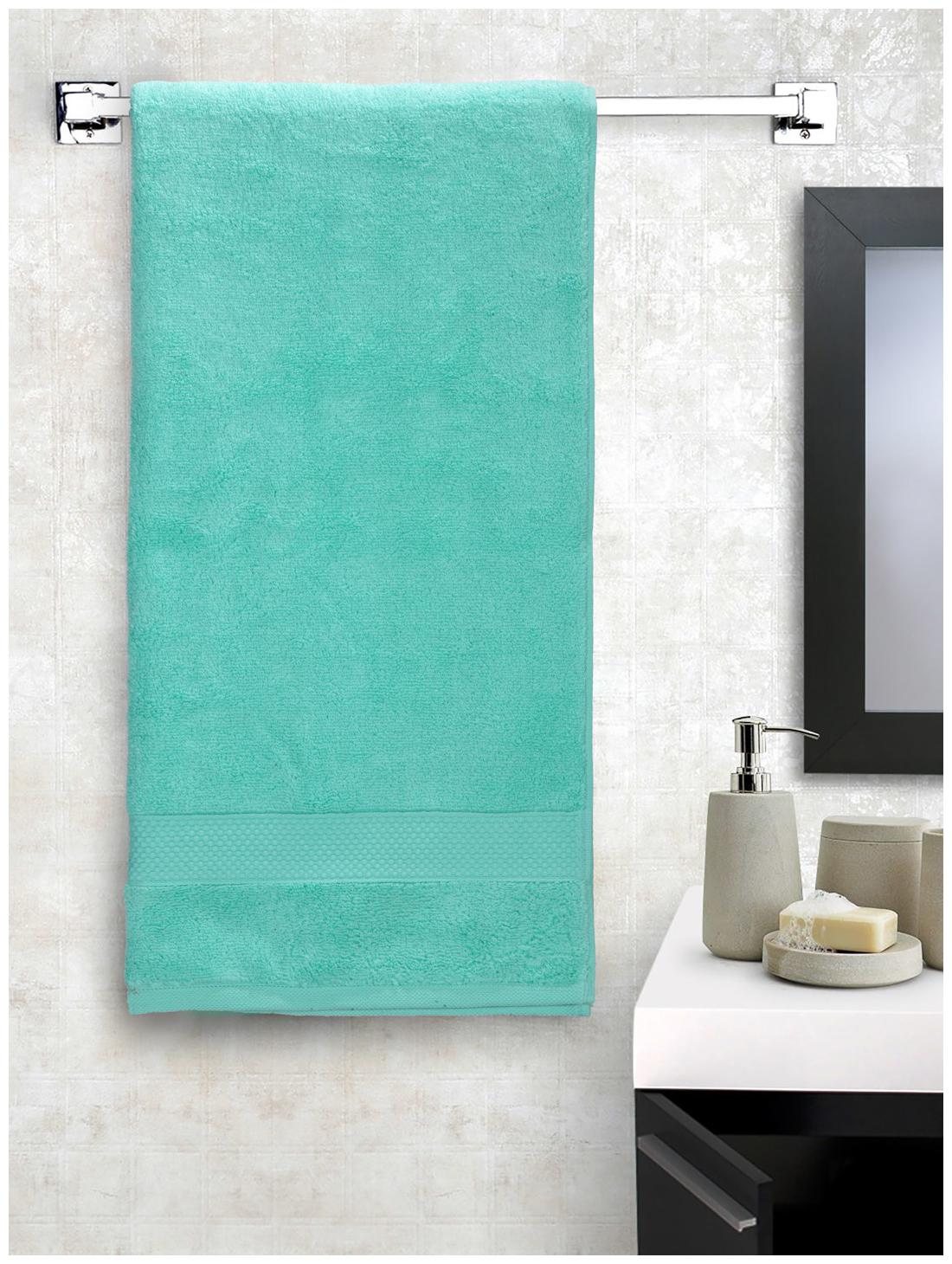 

Portico New York 600 GSM Cotton Bath towel ( 1 piece Turquoise )