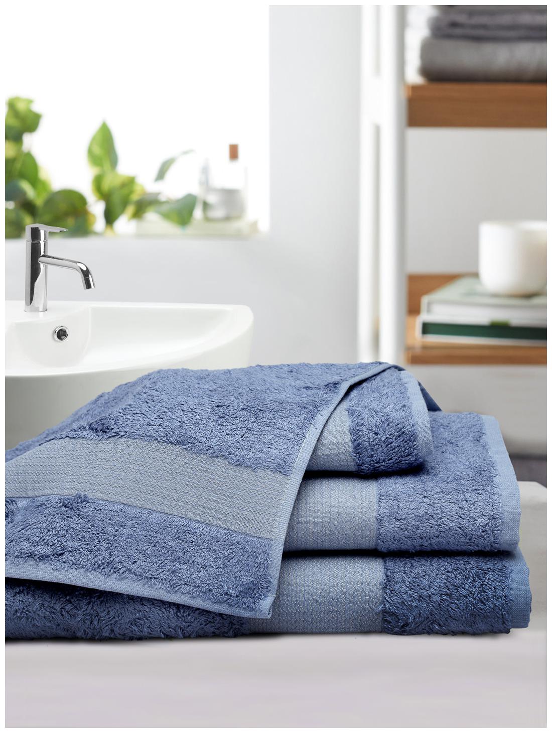 

Portico New York 600 GSM Cotton Face towel ( 4 pieces Blue )