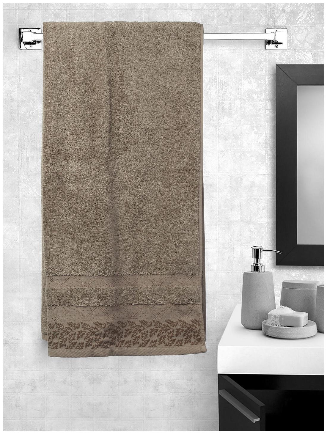 

Portico New York 600 GSM Cotton Bath towel ( 1 piece Brown )