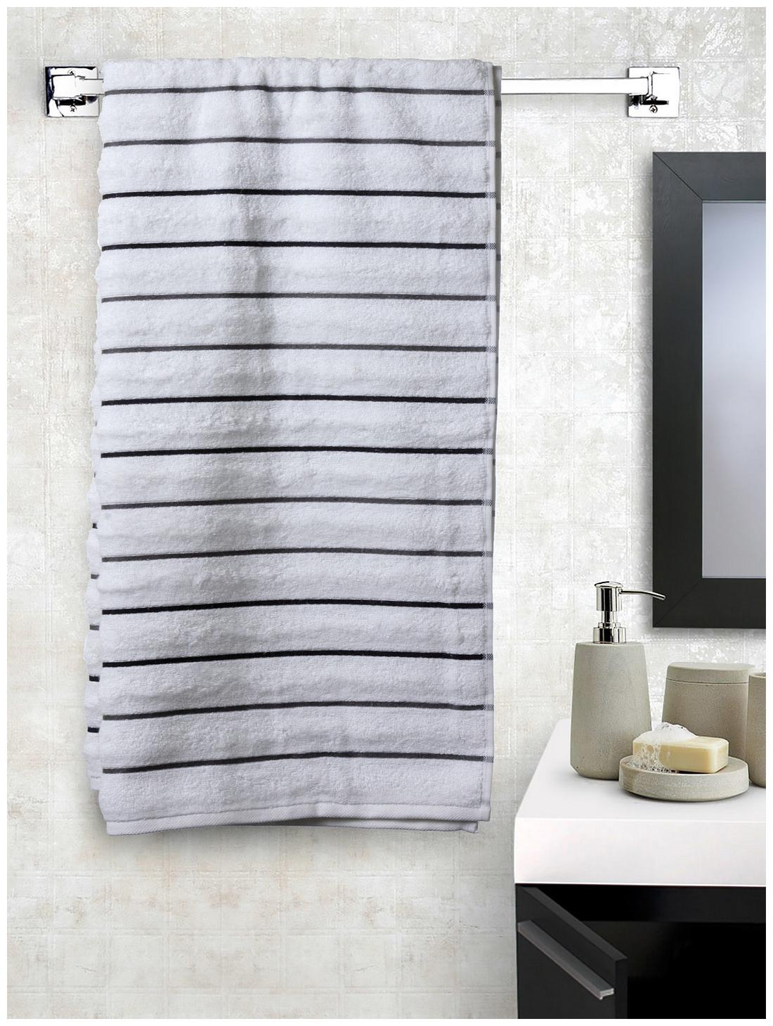 

Portico New York 650 GSM Cotton Bath towel ( 1 piece White )