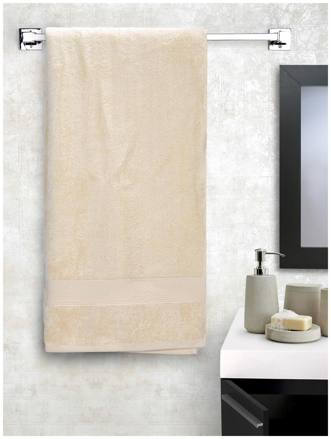 

Portico New York 600 GSM Cotton Bath towel ( 1 piece Off-white )