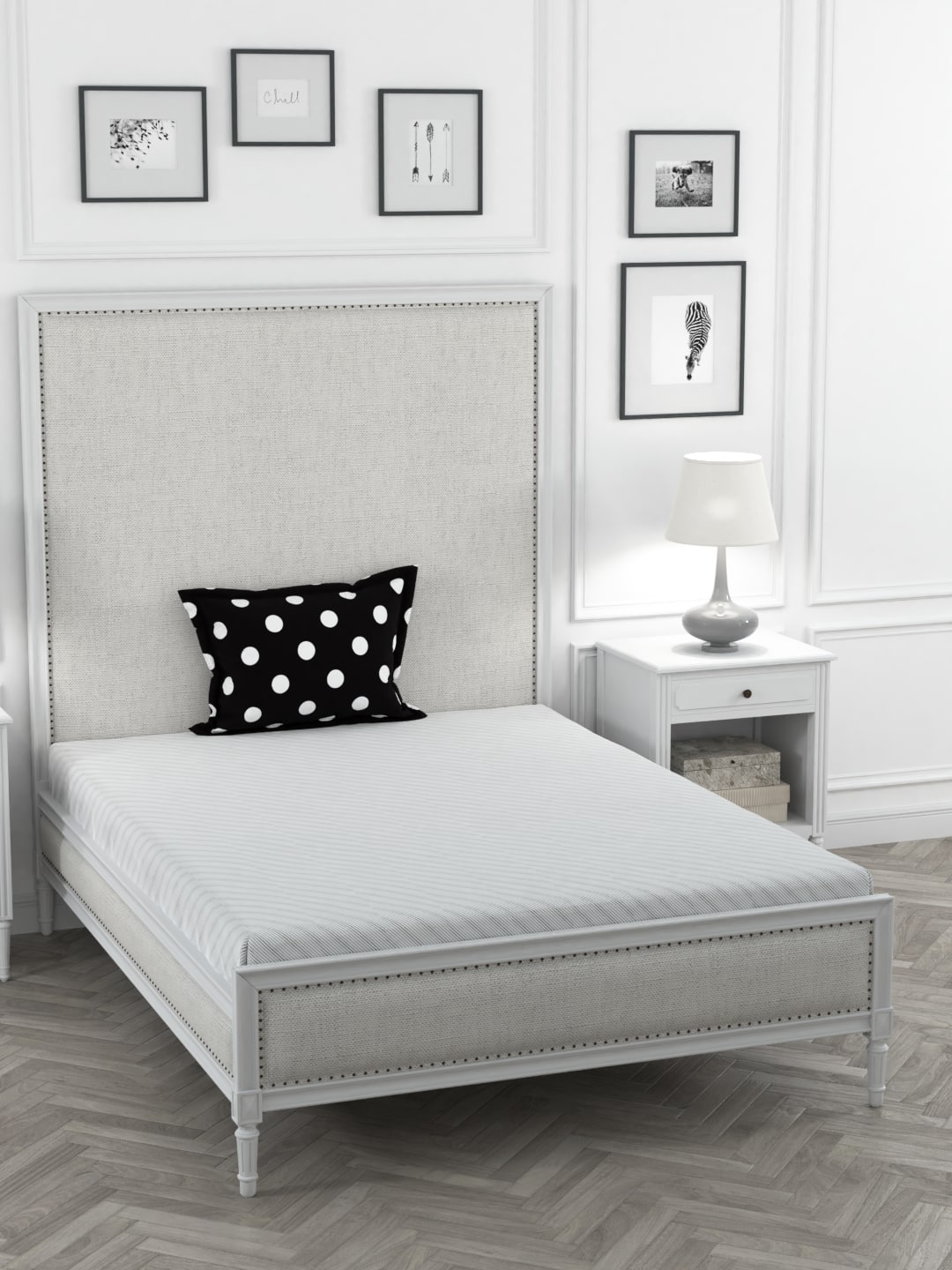 

Portico New York Cotton Printed Single Size Bedsheet 144 TC ( 1 Bedsheet With 1 Pillow Covers Multi )