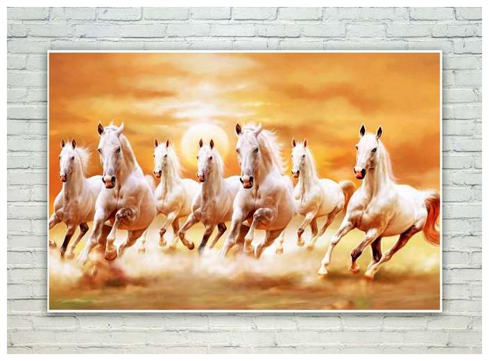 buy posterskart seven horses running scenery wall painting poster online at low prices in india paytmmall com buy posterskart seven horses running scenery wall painting poster online at low prices in india paytmmall com