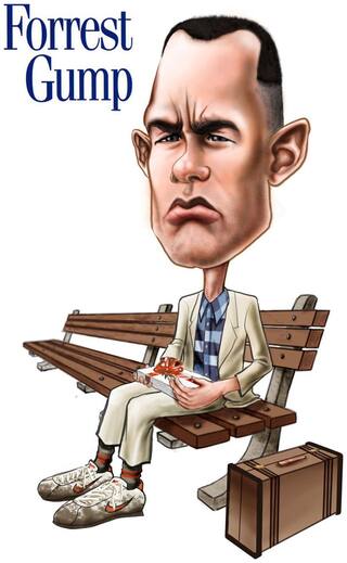 Posterskart Forest Gump Art Poster