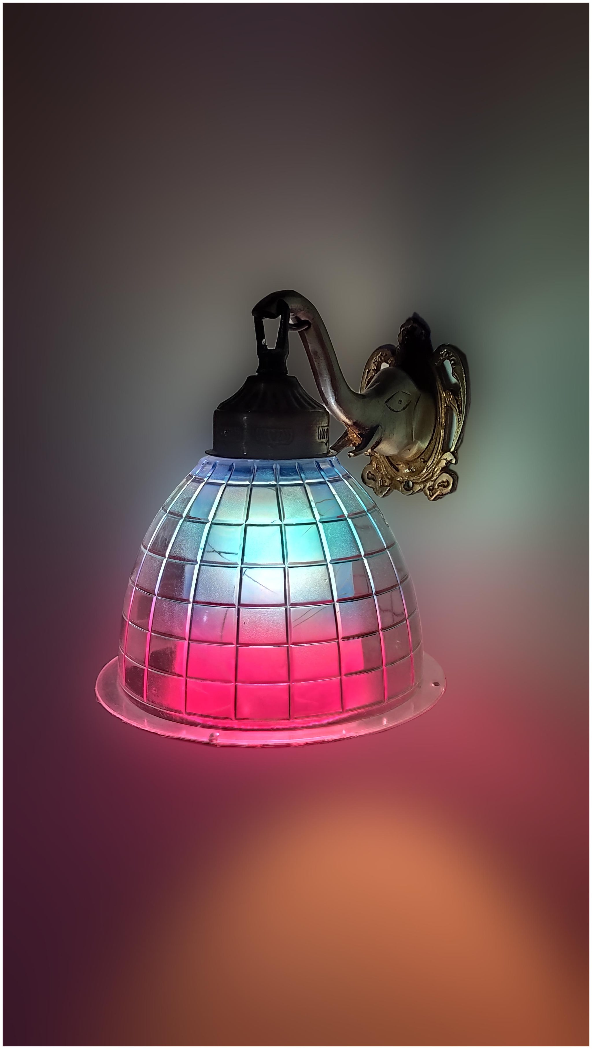 

PR Prashant Pendent Wall lamp Elephant Dezine Antique Lamp with New and Styles Lamp Color Shades