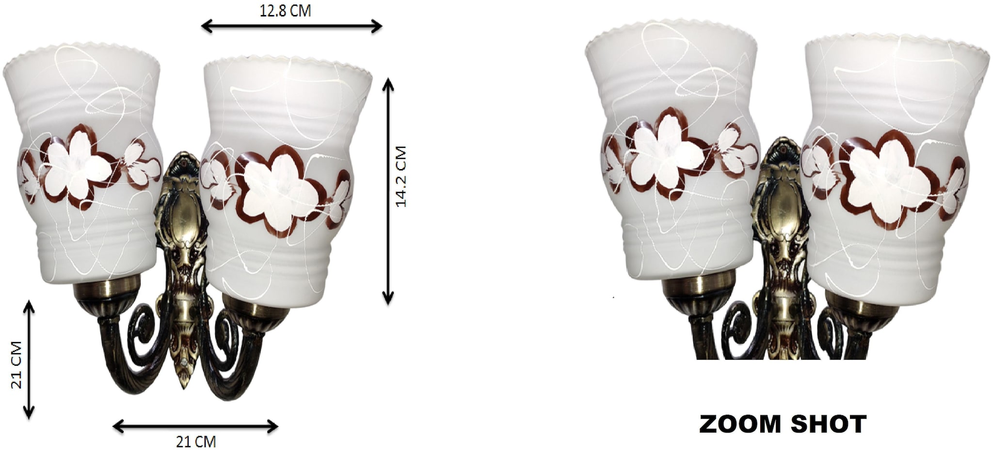 

PR Prashant wall lamps Type Decoration Shade wall Lamp (Pack Of 1)