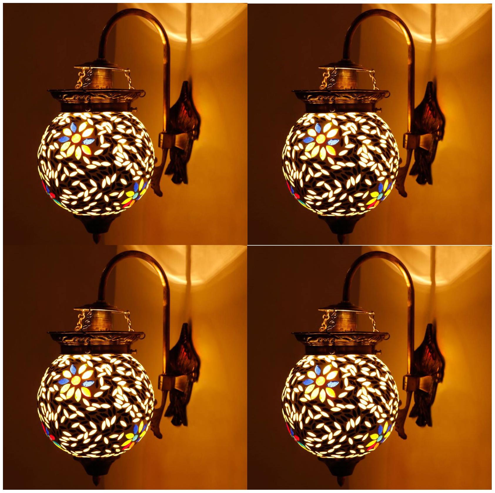 

PR Prashant wall lamps Type Decoration Shade Wall Lamp (Pack Of 4)