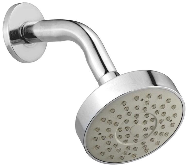 

Prayag hydro slim round shape Brass Rain shower with 9 inch Arm