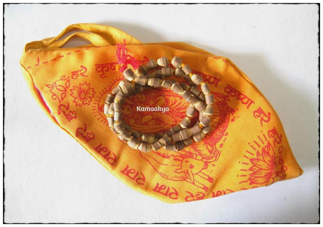 

Prayer Mala Yoga Bag Hare Ram Hare Krishna