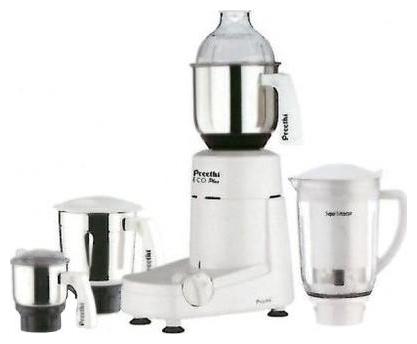 

Preethi ECO PLUS MG 157 750 W Mixer Grinder ( White 4 Jars )
