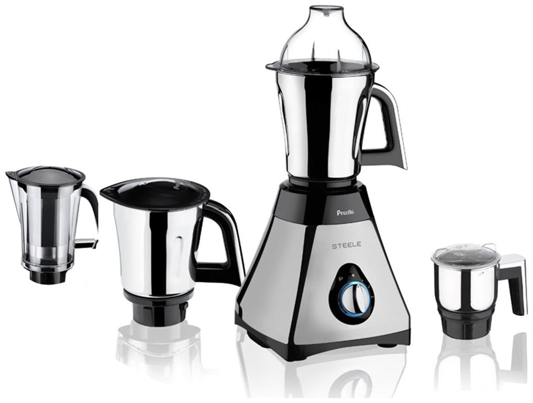 

Preethi MG-208 750 W Mixer Grinder ( Silver 4 Jars )