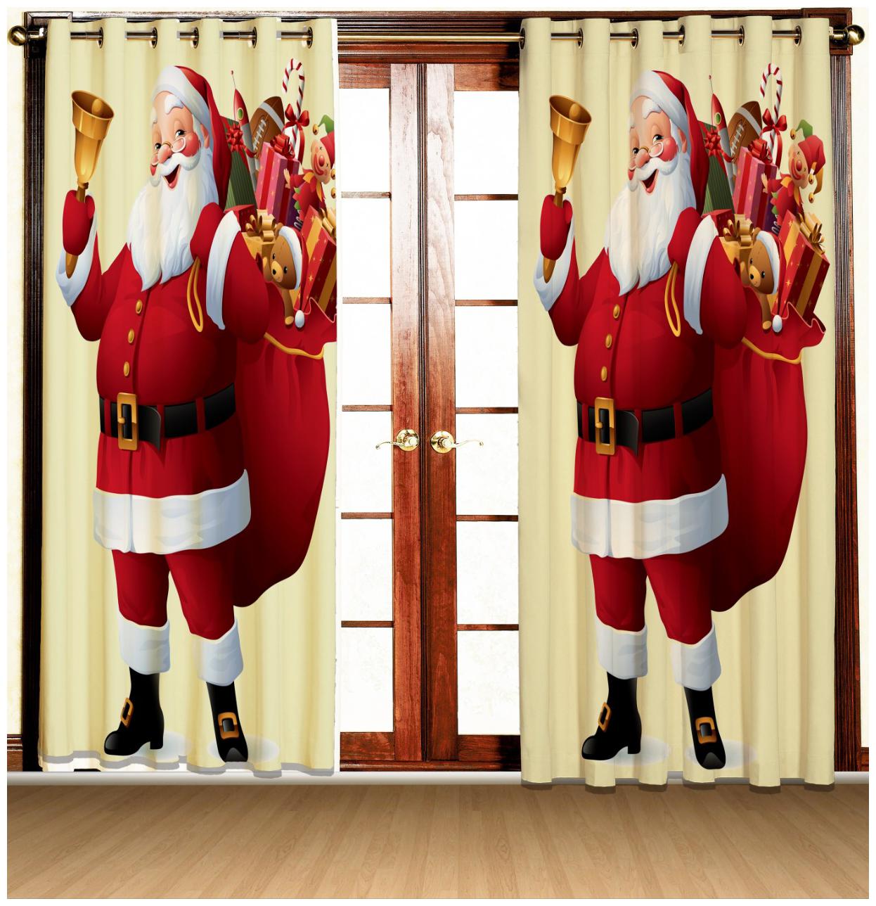 

Nanki s Polyester Door Window Room Darkening Multi Regular Curtain ( Eyelet Closure Printed )