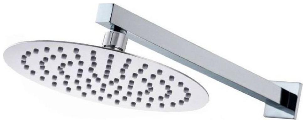 

Prestige 10x10 Ultra Slim Rpund Shower Head with 18inch Arm