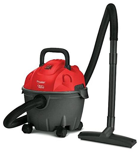 

Prestige 1200 Watt Wet and Dry Vacuum Cleaner (Black and Red)