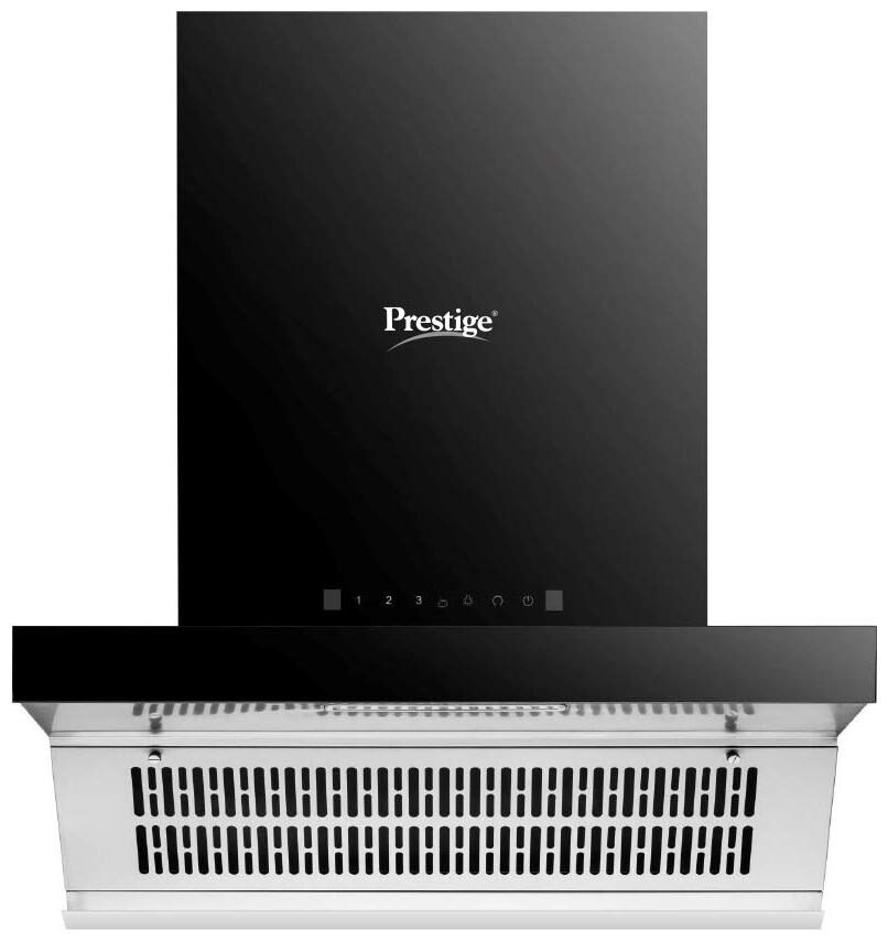 

Prestige Wall Mounted Auto Clean 60 cm 1100 m3 h Black Chimney