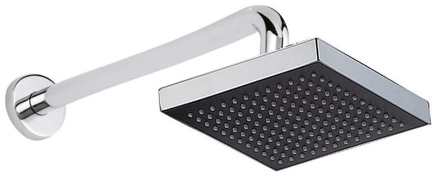 

Prestige 6x6 Square Rain Shower Head with 38 1 cm (15 inch) Round Arm
