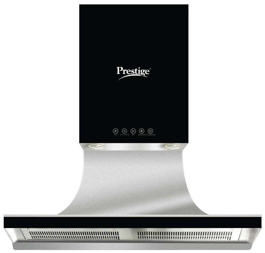 

Prestige Wall Mounted Auto Clean 90 cm 1000 m3 h Silver Chimney