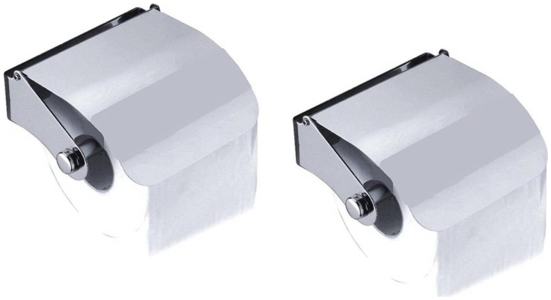 

Prestige chrome polish toilet paper holder Pure Stainless Steel (PACK OF 2)