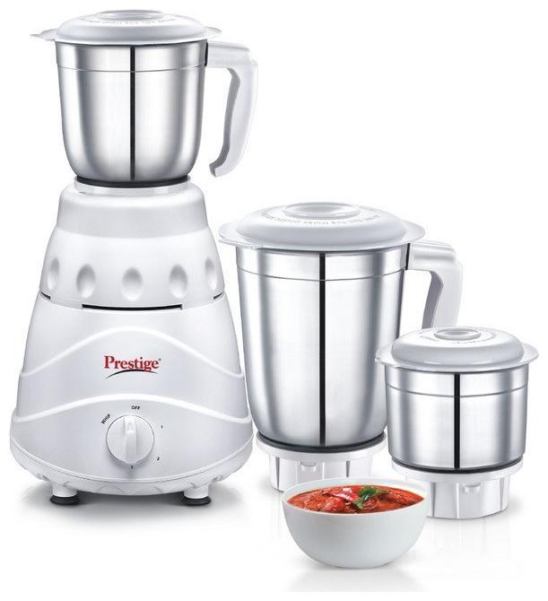 

Prestige FLAIR 550 W Juicer Mixer Grinder ( White 3 Jars )