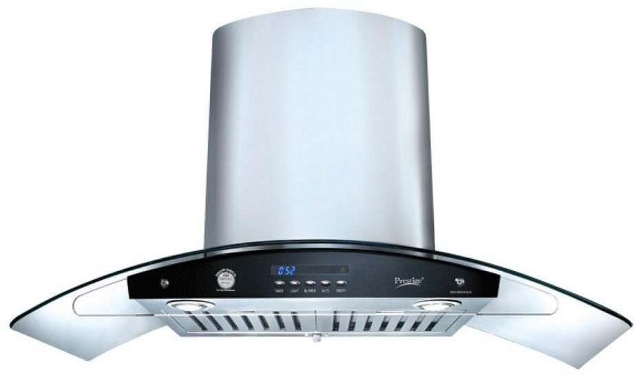 

Prestige Wall Mounted 90 cm 1000 m3 h Silver Chimney ( GKH 900 CM DLX )