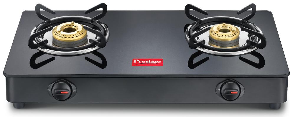 

Prestige Magic 2 Burner Regular Black Gas Stove