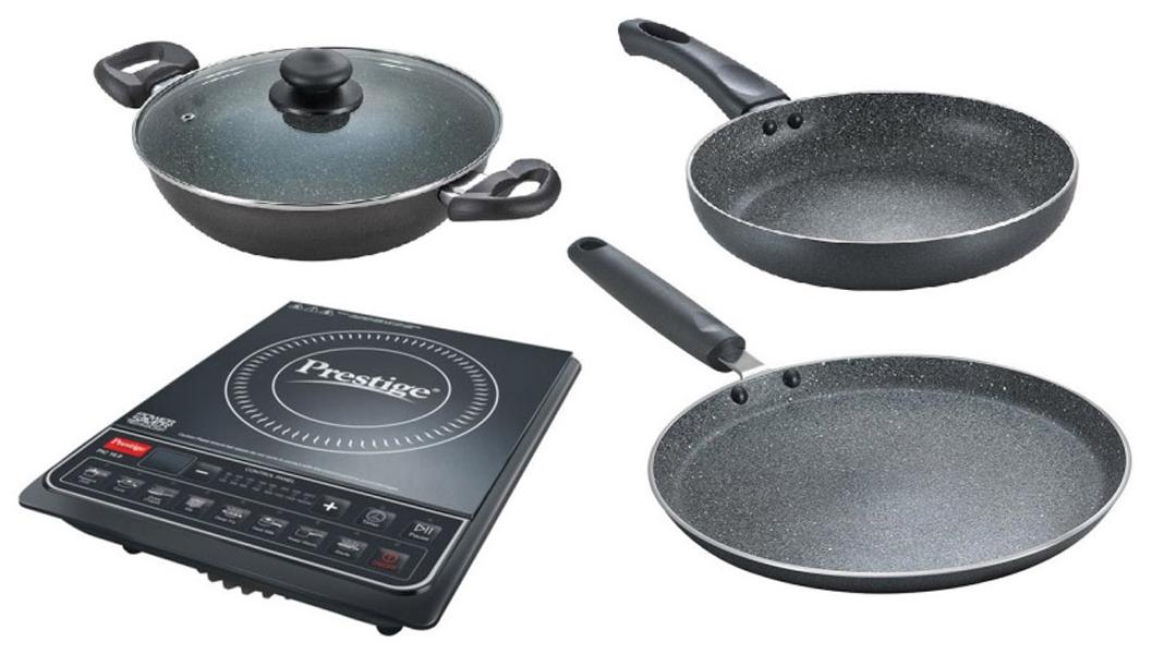 

Prestige PIC 16 0 1600W 1600 W Induction Cooktop ( Black Touch Panel Control)