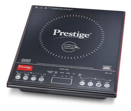 

Prestige PIC 3 1 V3 2000 W Induction Cooktop ( Black Touch Panel Control)