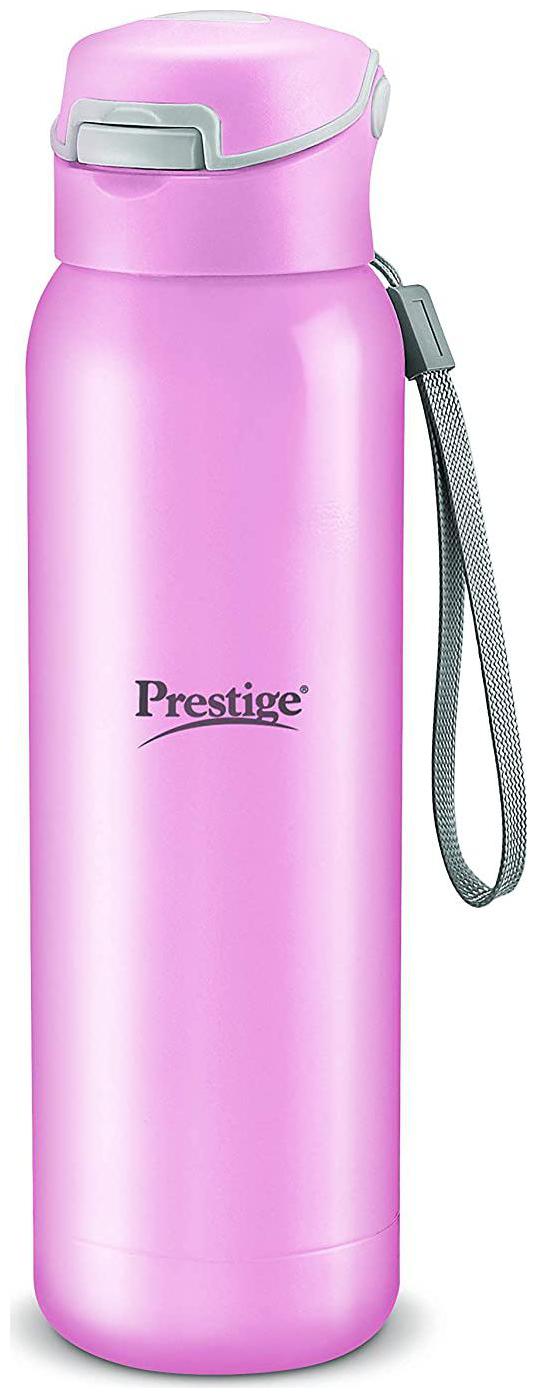 

Prestige PSWBC Stainless Steel Pink Water Bottle ( 470 ml Set of 1 )