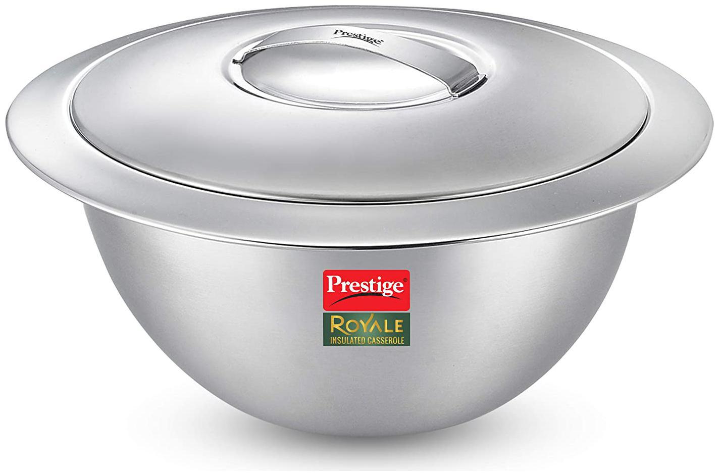 

Prestige Royale Stainless Steel Insulated Casserole 1 L