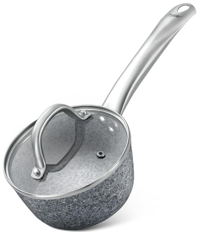 

Prestige Stone Series Non- Stick Sauce Pan With Lid 160MM