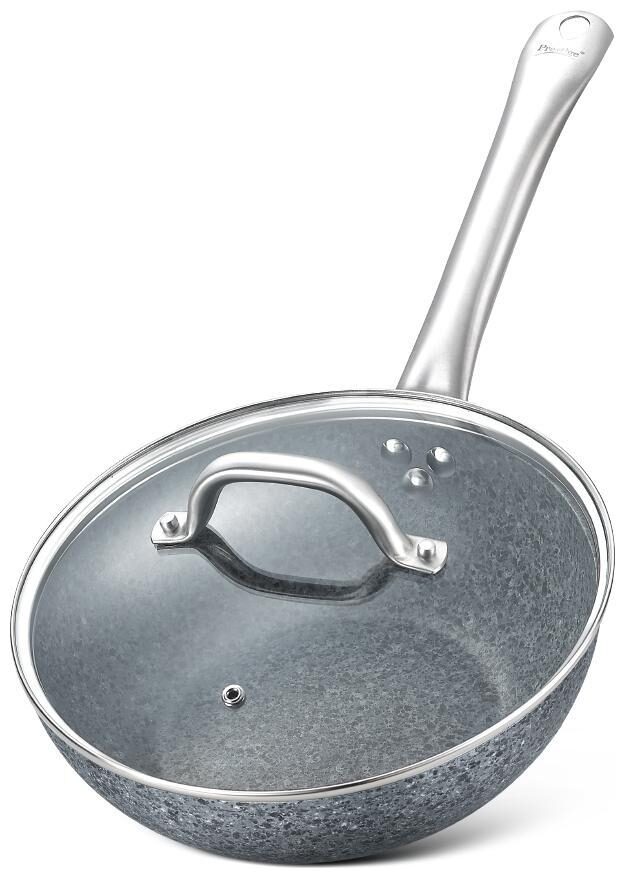 

Prestige Stone Series Non- Stick Long Handle Kadai With Lid 260MM