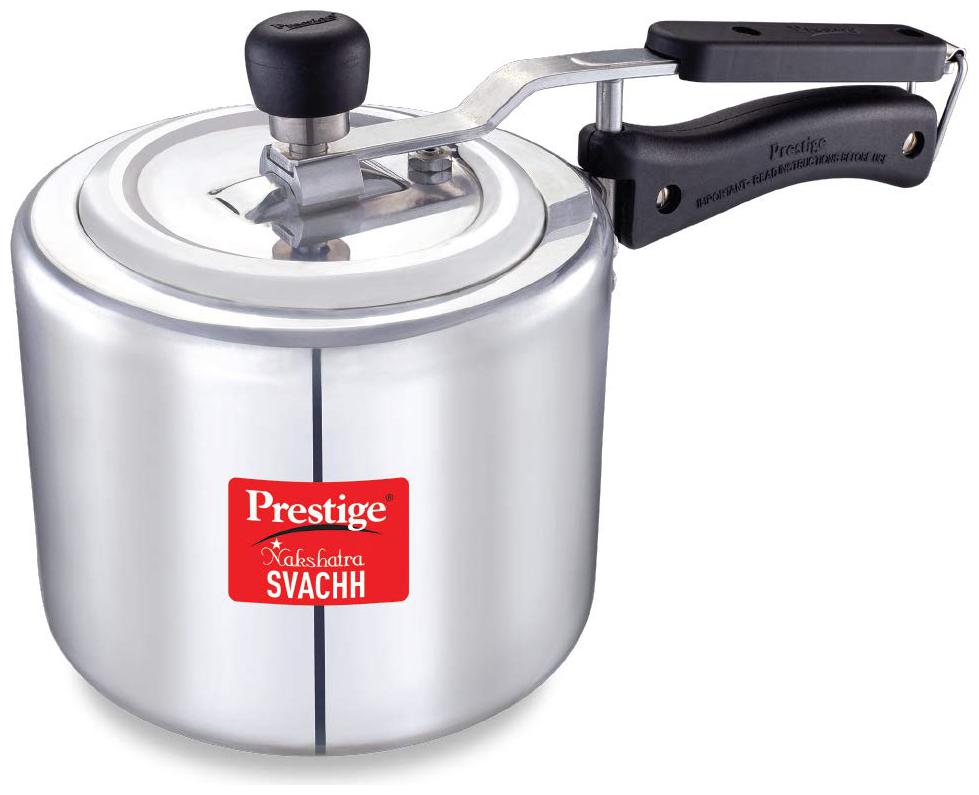 

Prestige Straight Wall 3L Nakshatra Plus Innerlid Svachh Pressure Cooker
