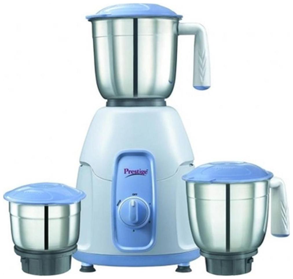 

Prestige STYLO 550 W Mixer Grinder ( White Grey 3 Jars )