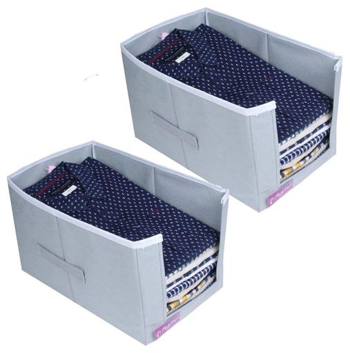 

Prettykrafts Shirt Stacker Closet And Clothing Organizer (Set Of 2)