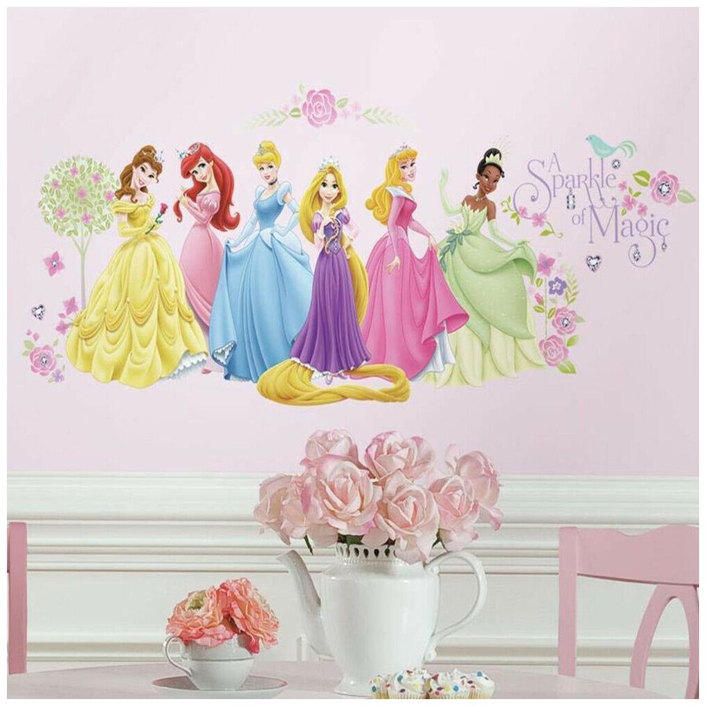 

Princesas Calcomanias Pegatinas Para Pared De Cuarto Para Ni a Ni as Infantiles