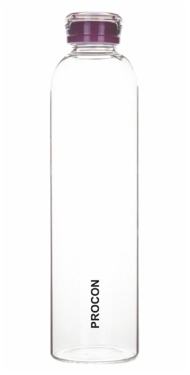 

PROCON PCBG301BT1000-Narrow Glass Transparent Water Bottle ( 1000 ml Set of 1 )