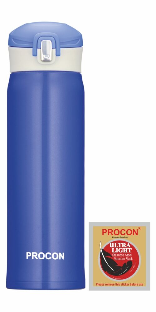 

PROCON 500 ml Stainless Steel Thermoware Flask ( Blue )